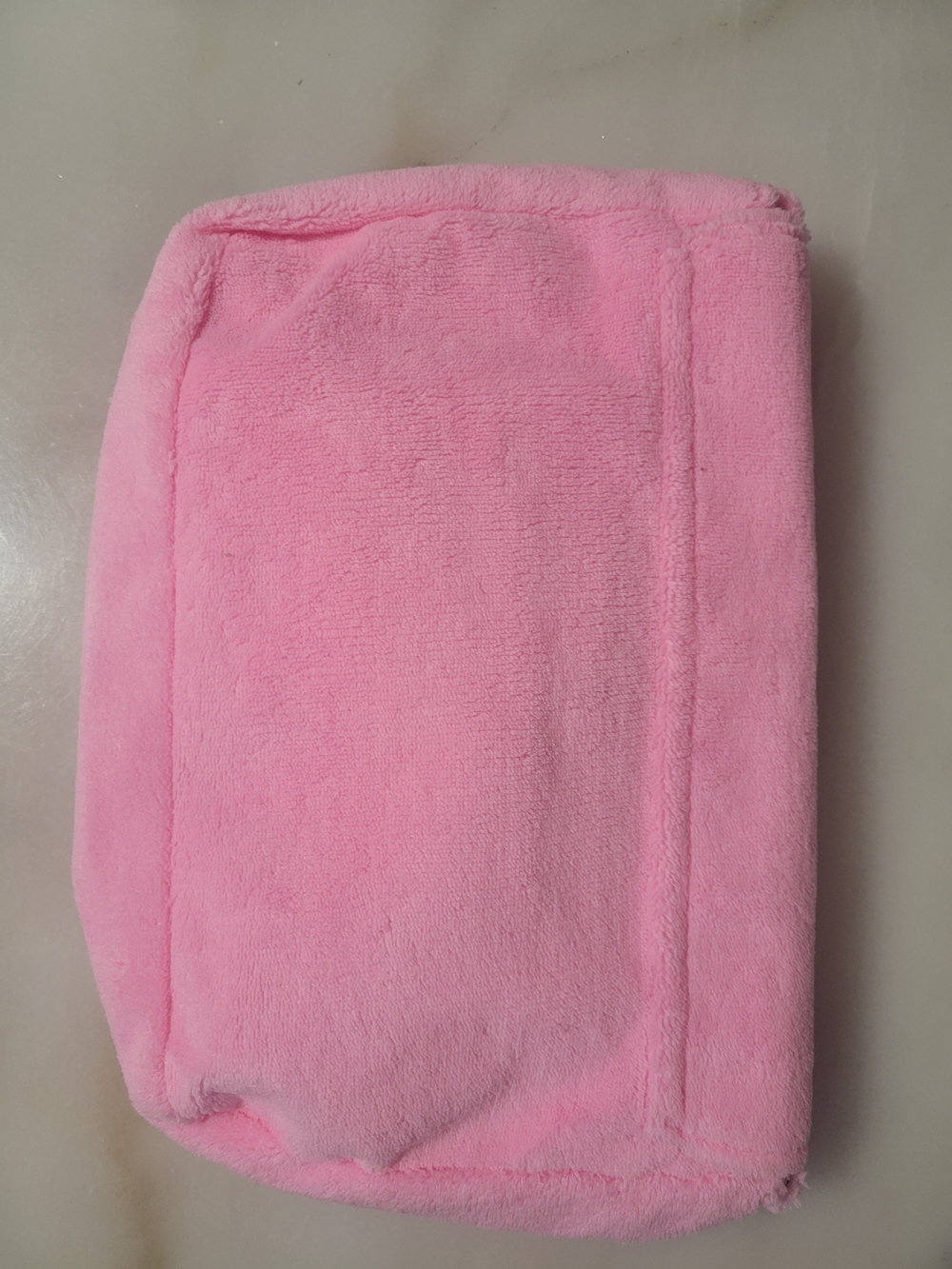 CHANEL PRÉCISION VIP BAG Pink Plush Shoulder Bag - Picture 4 of 4
